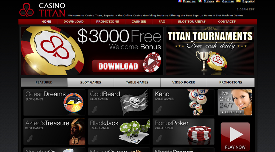 Бонусы от Титан Покер, как получить